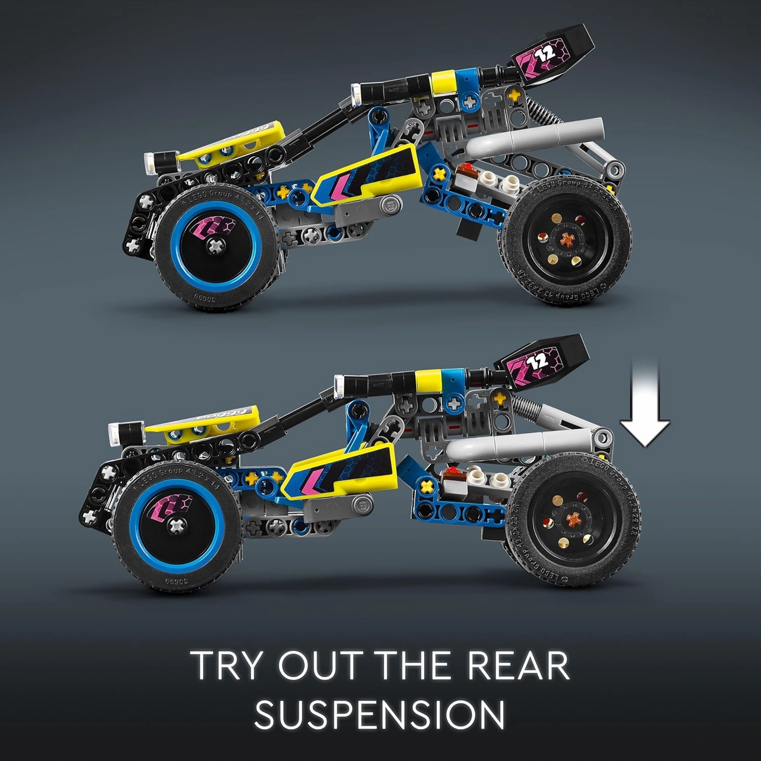 LEGO Technic Off-Road Race Buggy Car Building Kit for Ages 8 