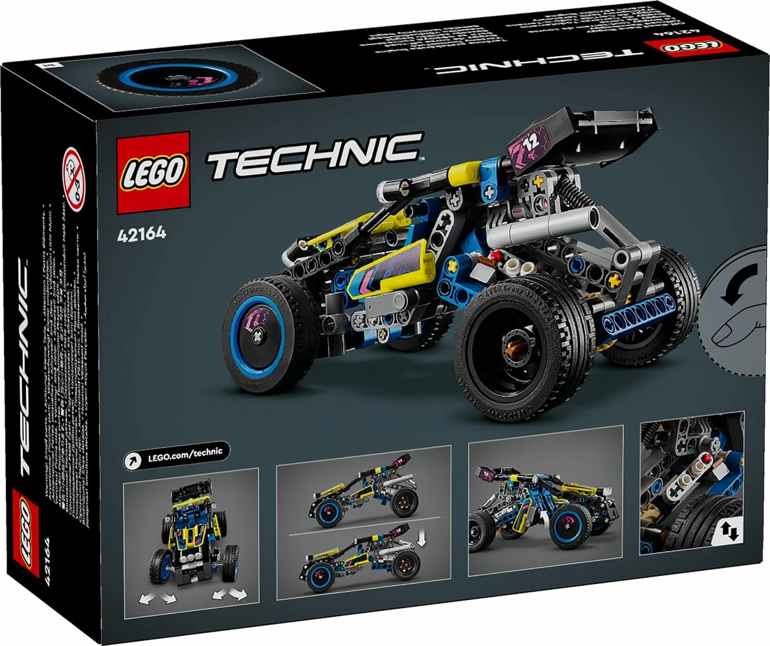 LEGO Technic Off-Road Race Buggy Car Building Kit for Ages 8 
