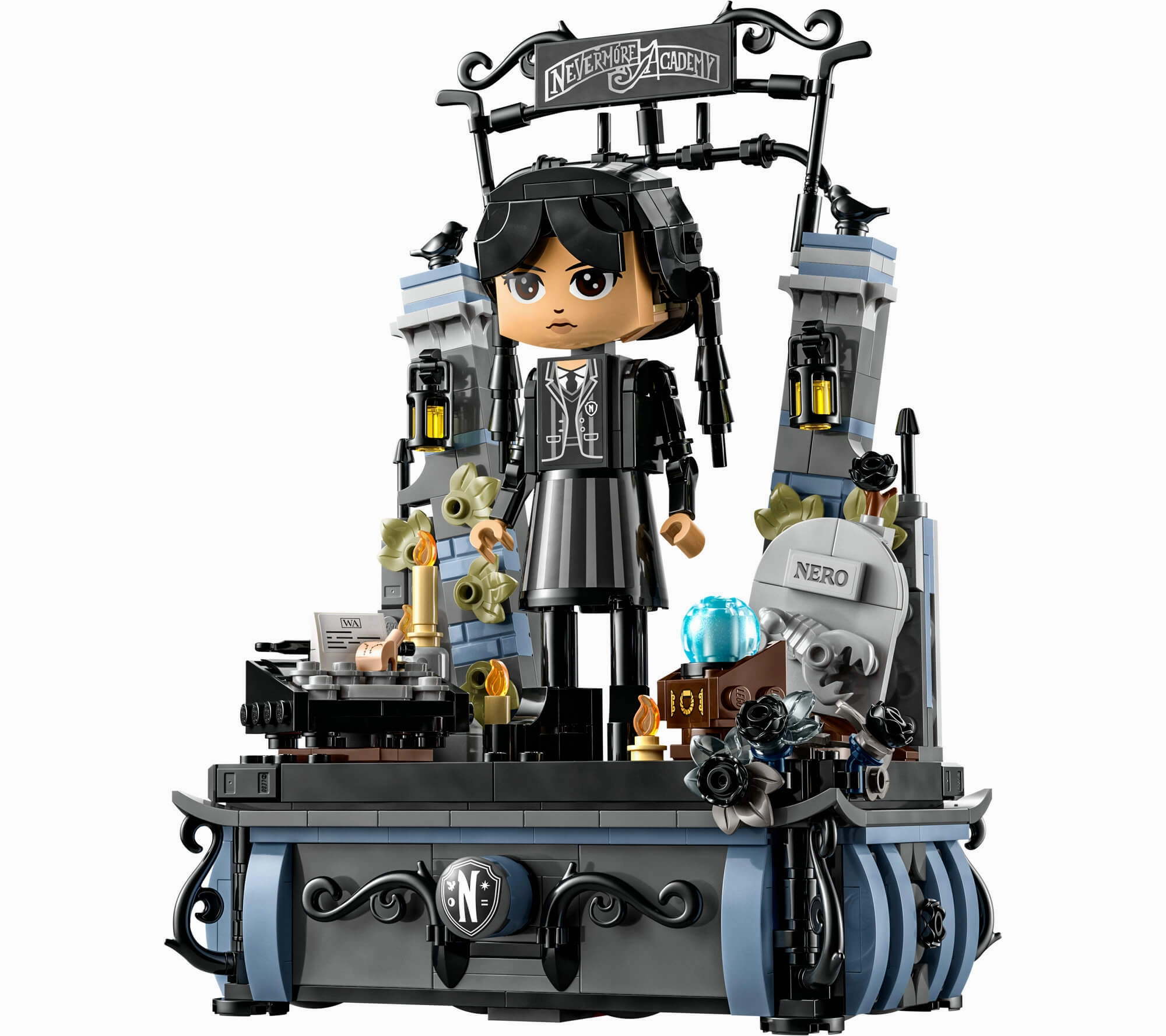LEGO Wednesday Addams Collectible Figure - 702 Pieces - Play & Display