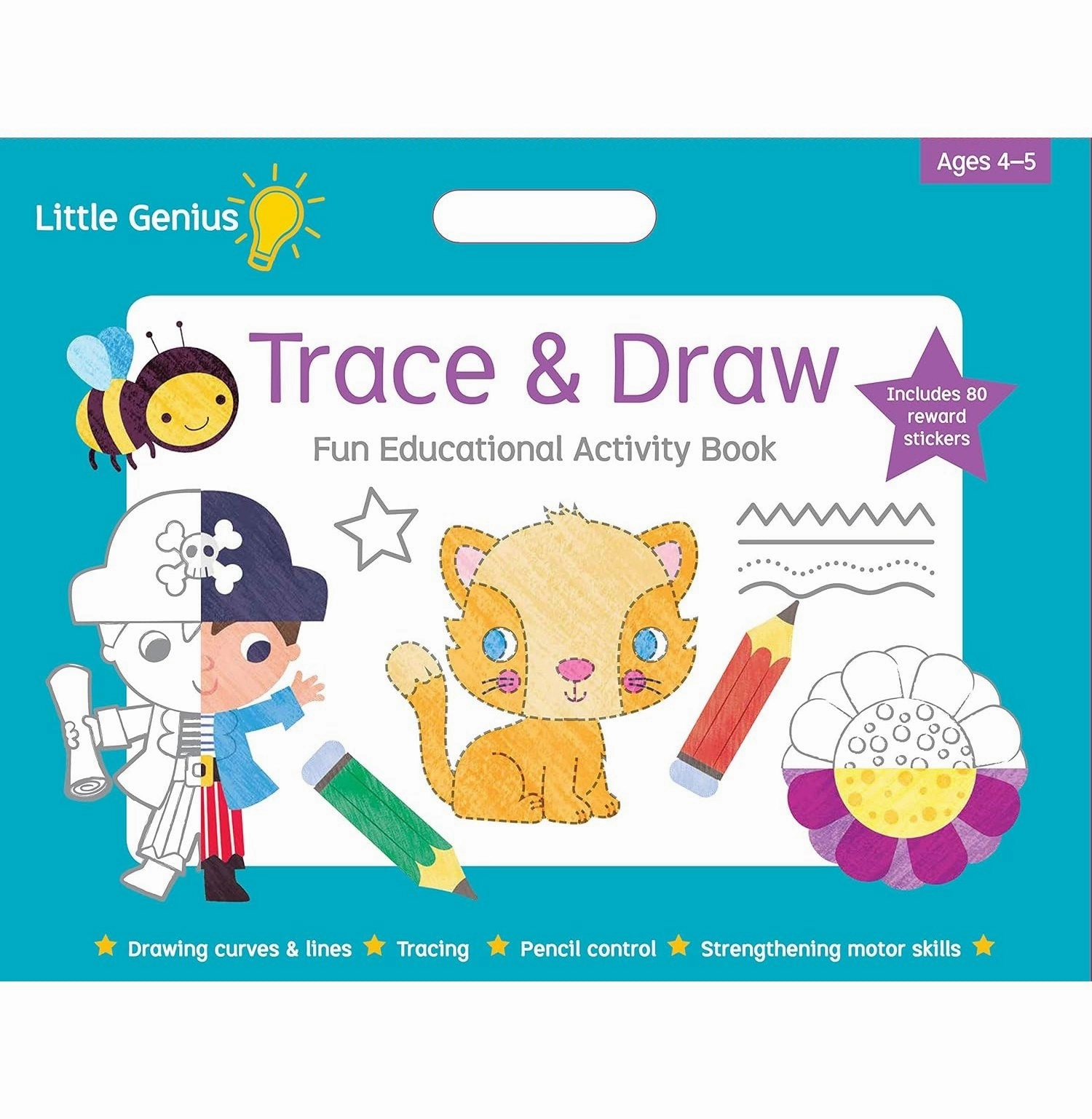 Little Genius Mega Pad : Trace and Draw [Paperback]