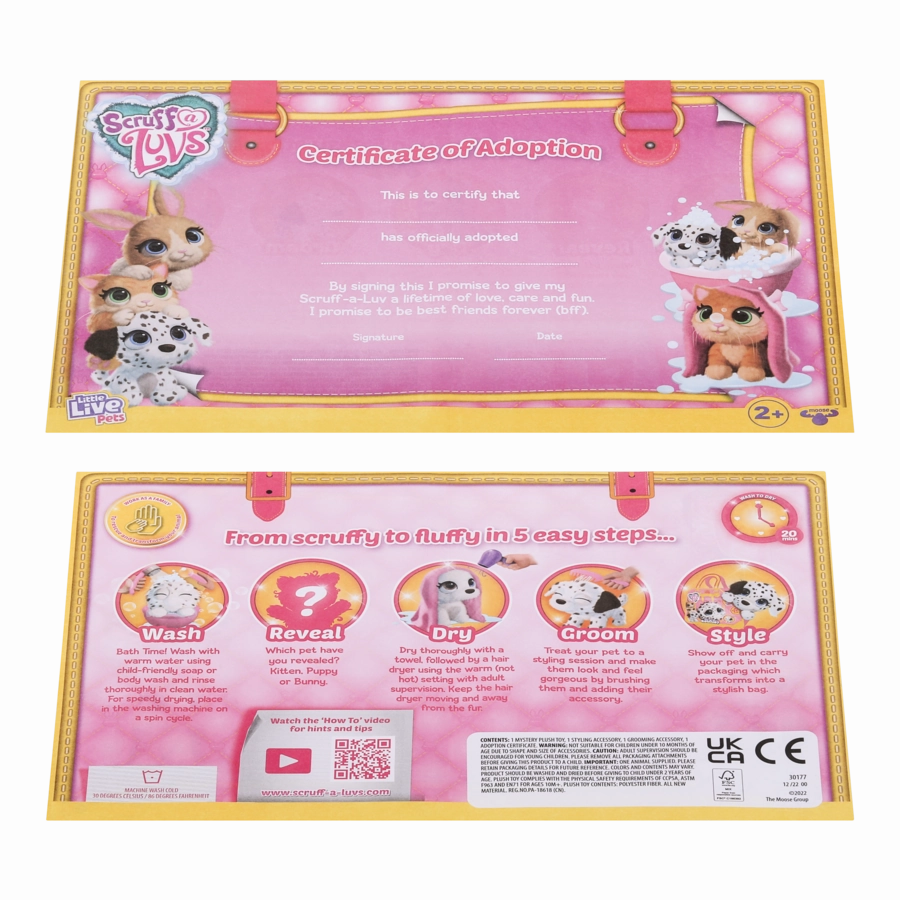 Little Live Pets Scruff A Luvs S10 Real Pets