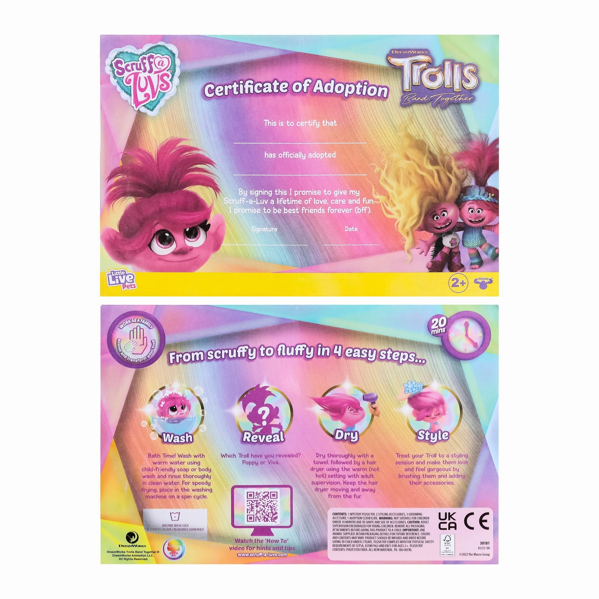 Little Live Pets Scruff A Luvs Trolls