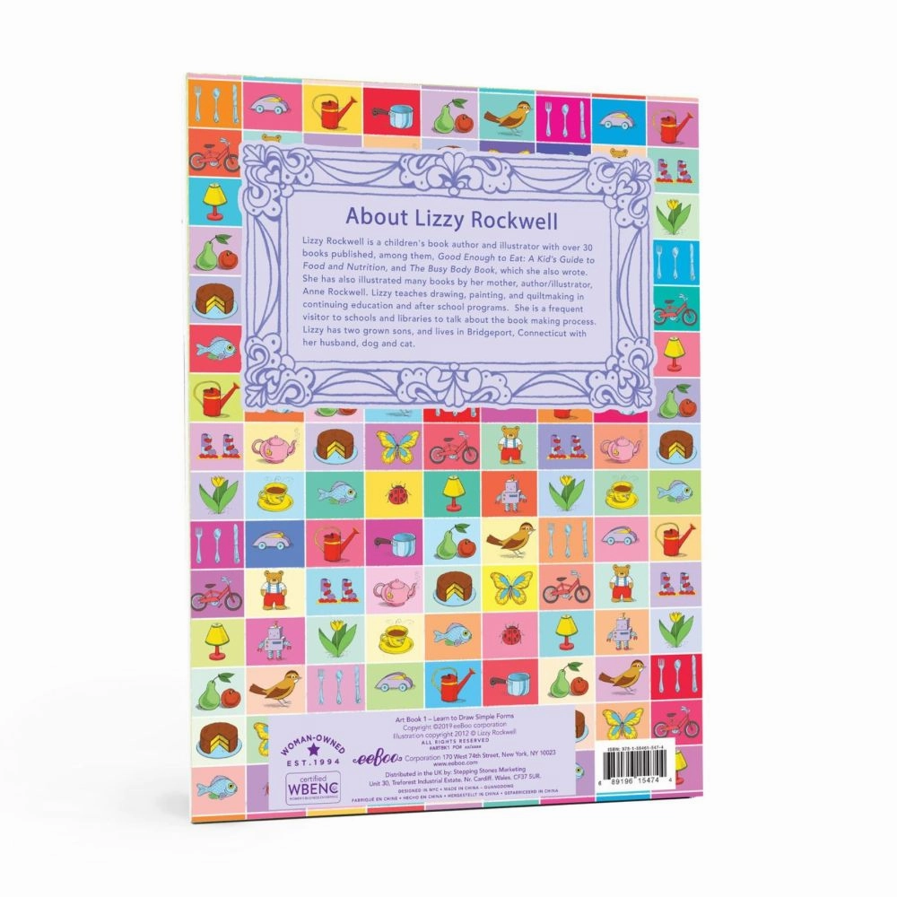Lizzy Rockwell's eeBoo Art Book 1: Learn to Draw Simple Forms