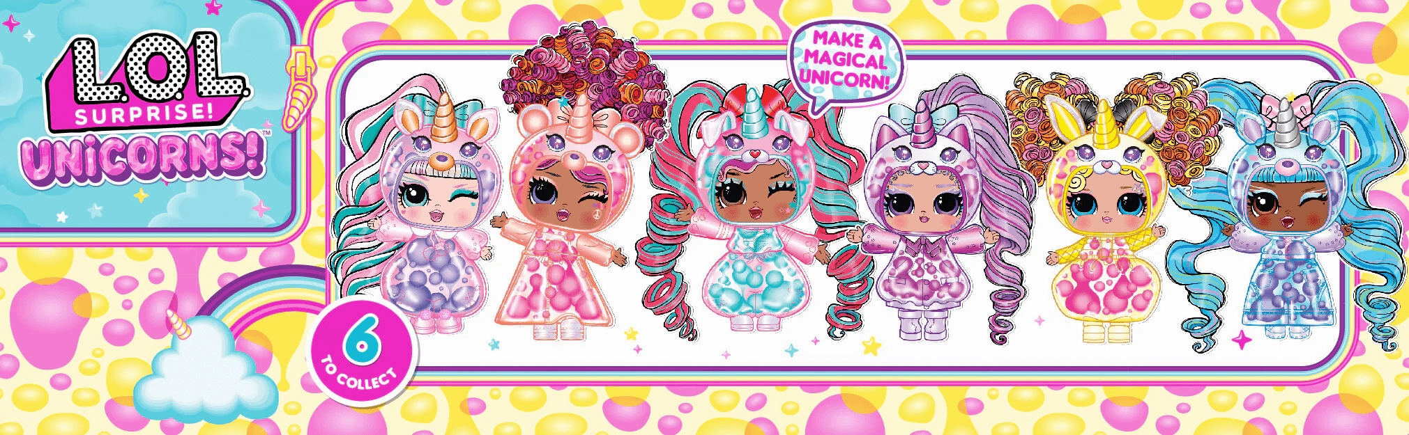 LOL Surprise Unicorns Tots Make Your Own Unicorn Doll for Ages 6 & Up