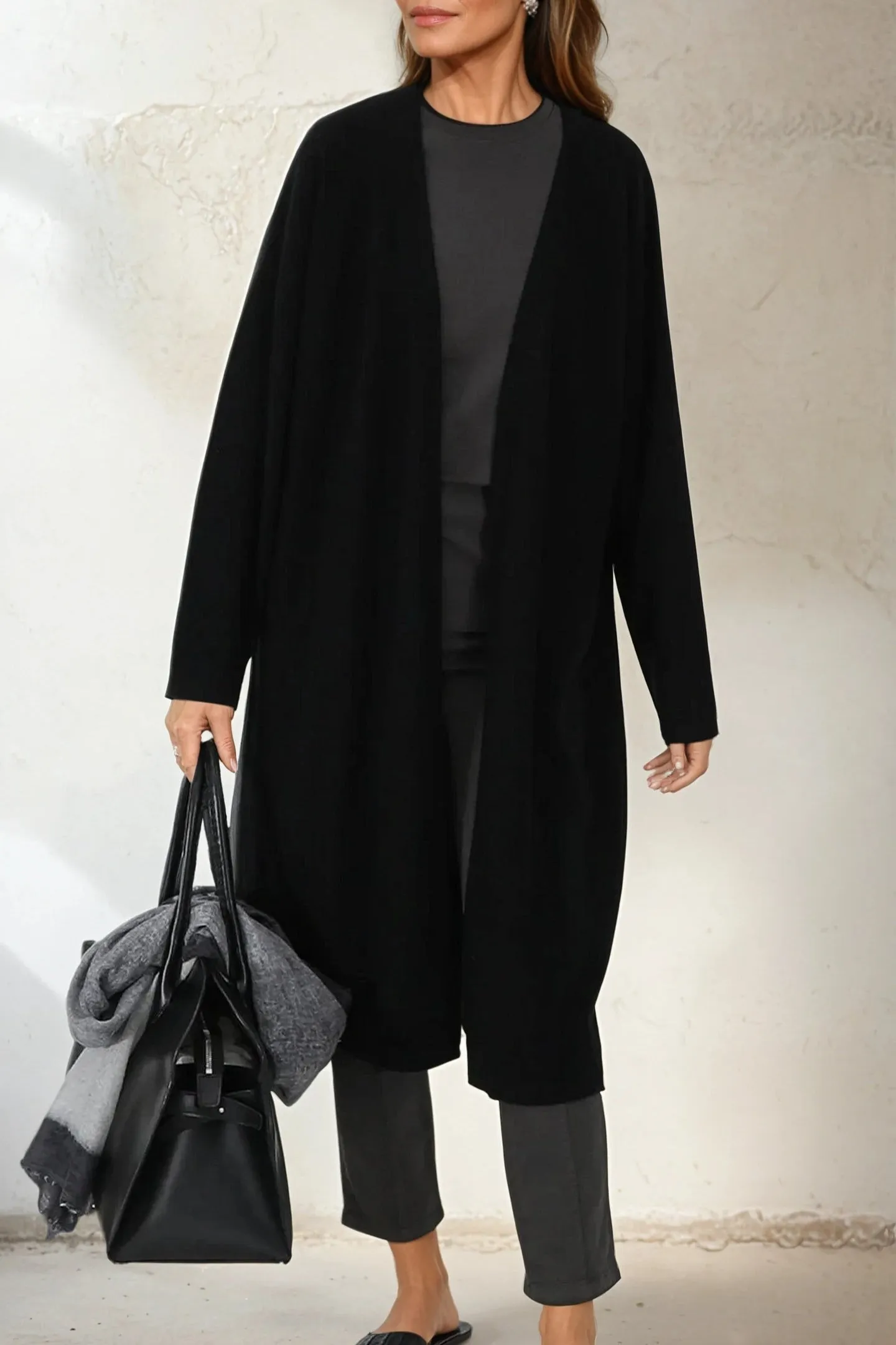LYON LONG CARDIGAN IN CASHMERE