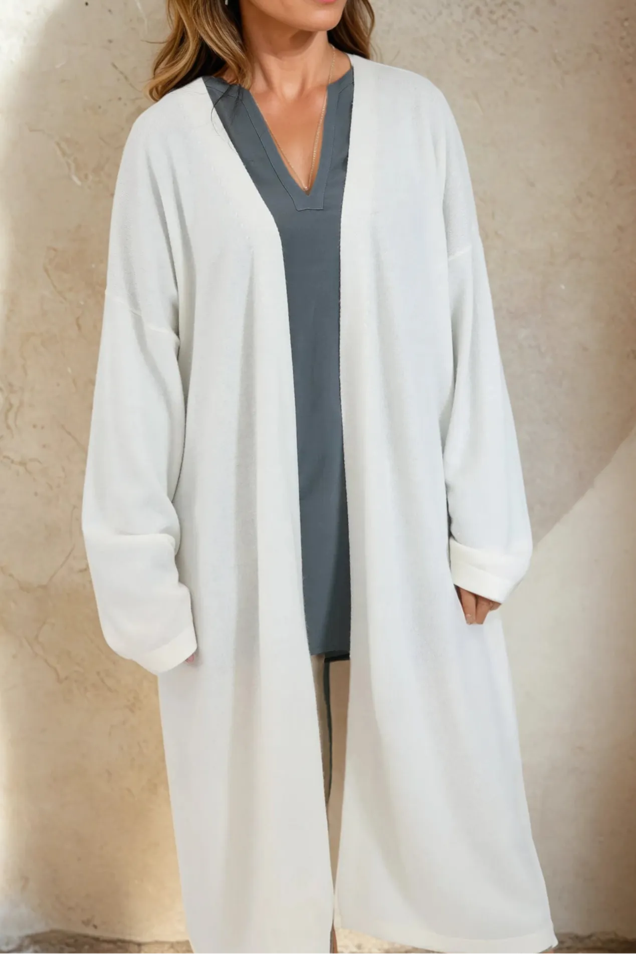 LYON LONG CARDIGAN IN CASHMERE