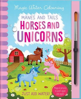 Magic Water Colouring Horses & Unicorns