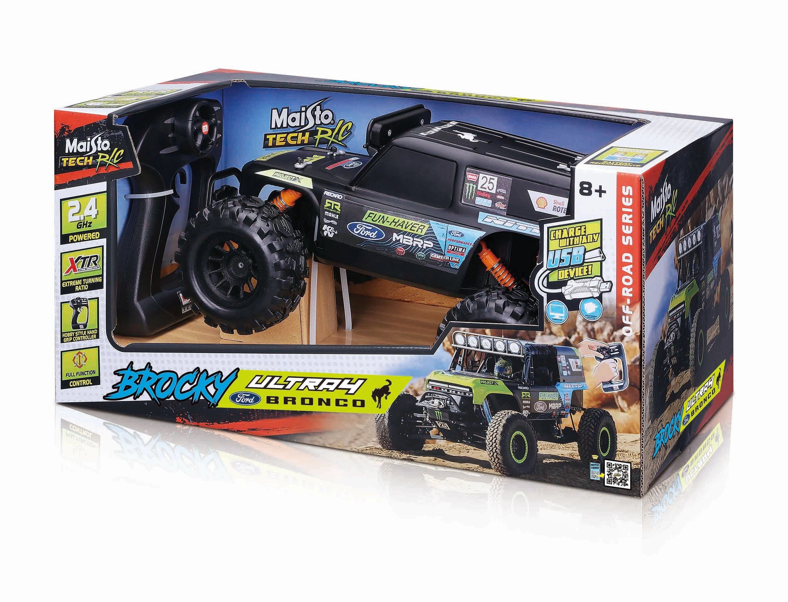 Maisto Tech Brocky Ultra4 Ford Bronco