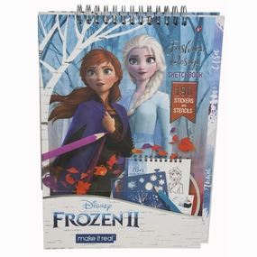 Make It Real Disney Frozen II Fashion Design Sketchbook
