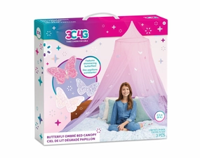 Make It Real Three Cheers For Girls Butterfly Ombre Bed Canopy