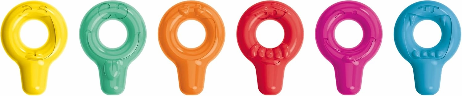Maped Colour'Peps My Baby Pack of 6 Shaped Crayons for Ages 1 and Up