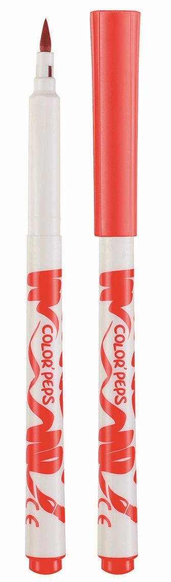 Maped Colour'Peps Pack of 10 Brush Tip Felt Tip Pens for Ages 3 and Up