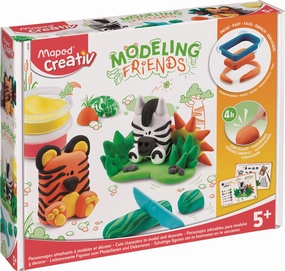 Maped Creativ Wild Modelling Friends Craft Kit for Kids Ages 5 and Up