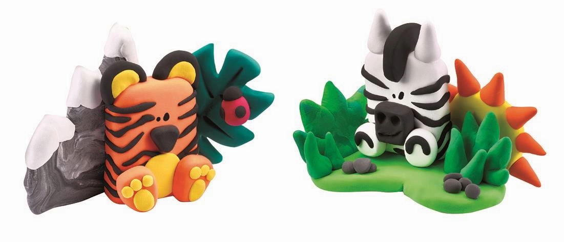 Maped Creativ Wild Modelling Friends Craft Kit for Kids Ages 5 and Up