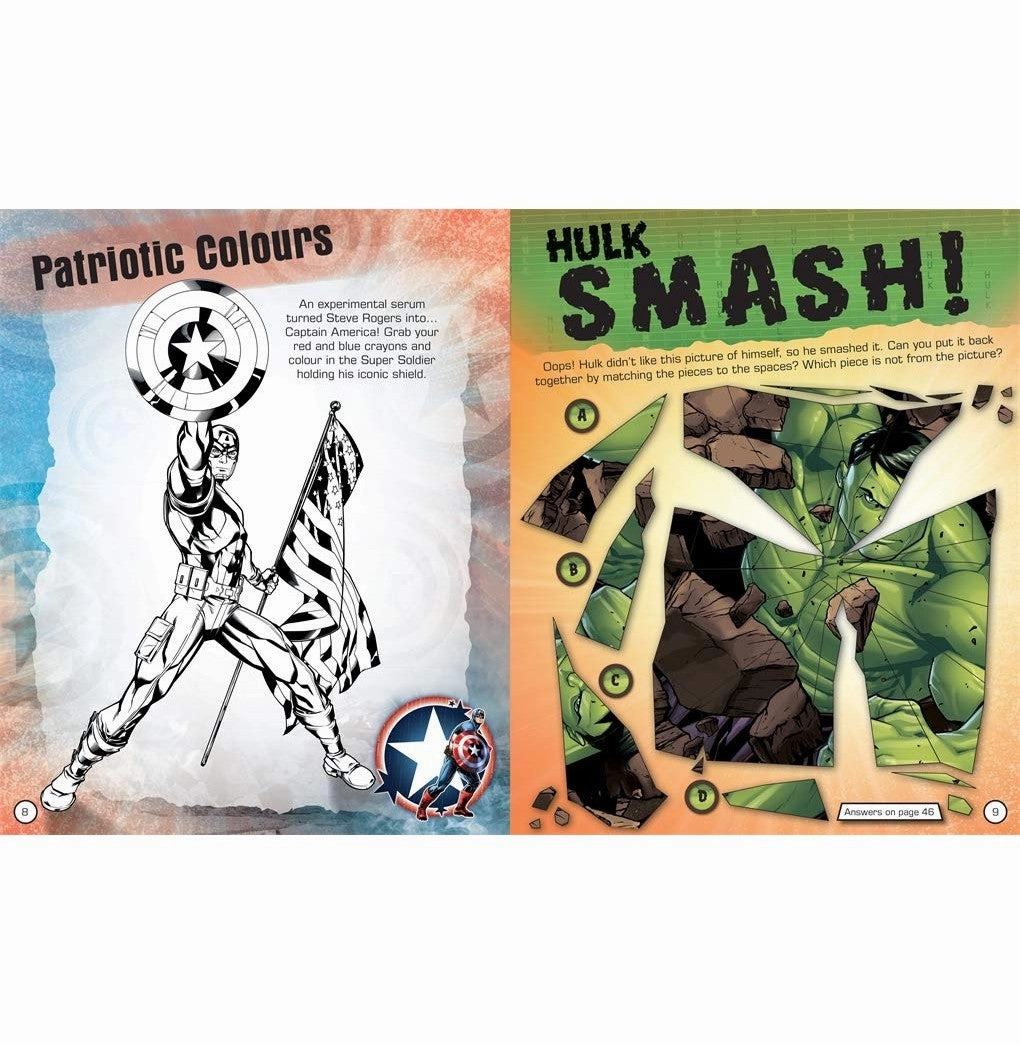 Marvel Avengers 1001 Stickers Parragon Publishing India