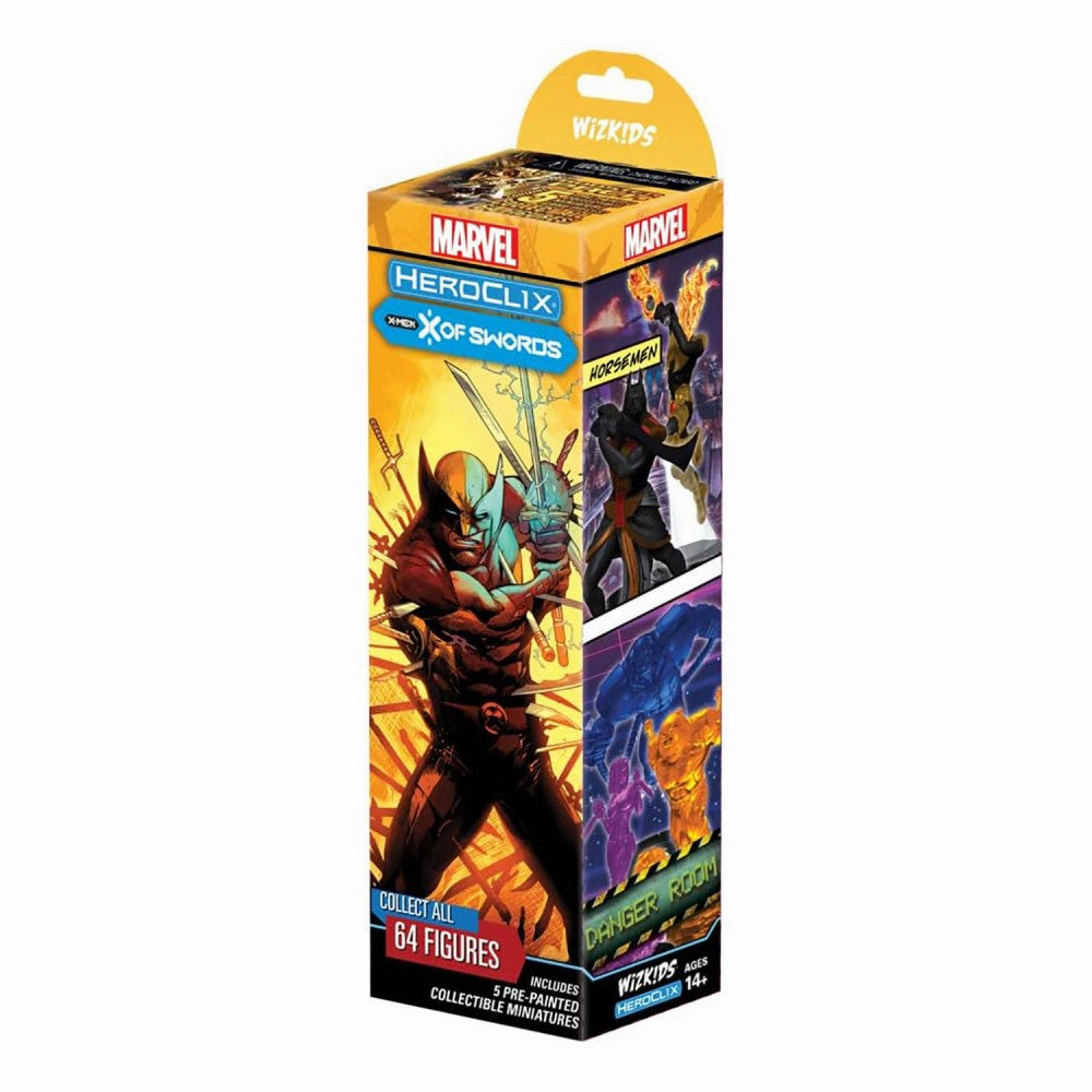 Marvel HeroClix: X-Men X of Swords 5-Figure Booster Pack