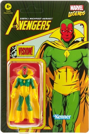 Marvel Legends 3.75 Inch Retro Figure The Avengers Vision