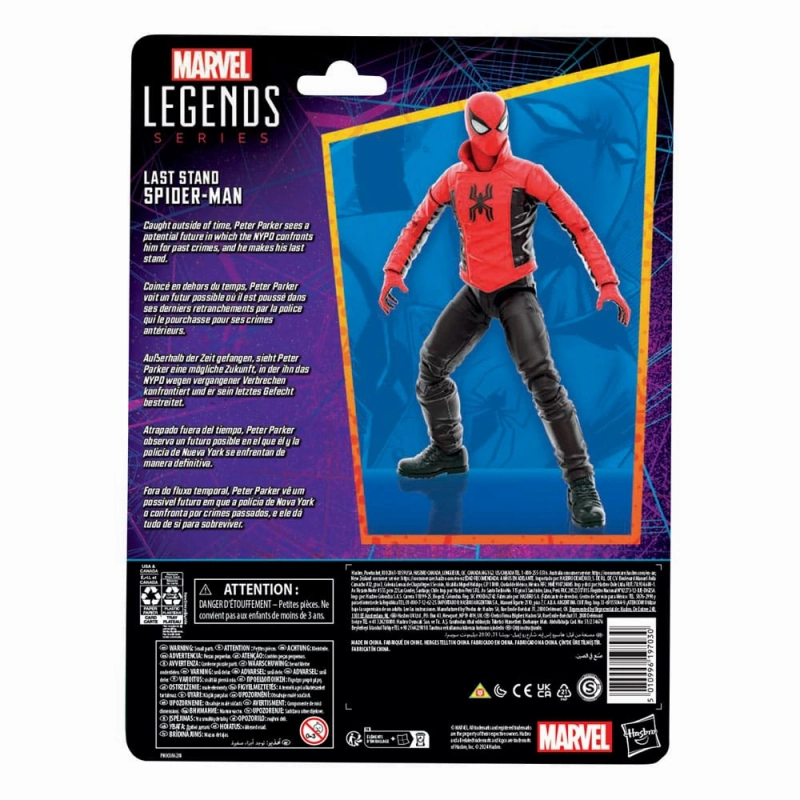 Marvel Legends Spiderman Retro Spider Last Stand