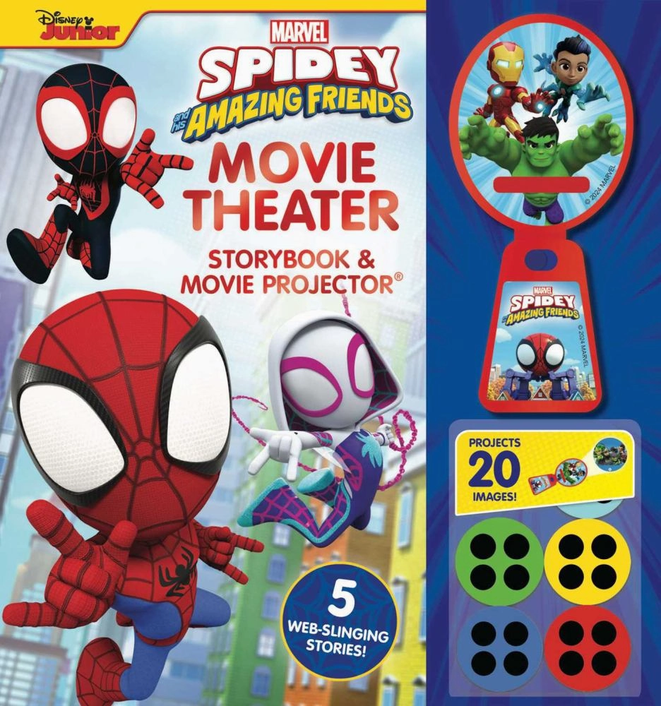 Marvel Spidey and His Amazing Friends Interactive Projector Book