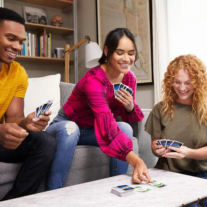 Mattel Games Uno Dos Family & Friends Card Game for Ages 7 