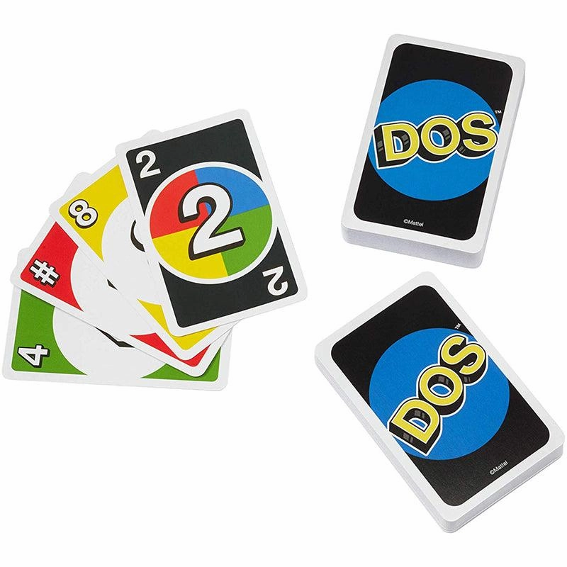 Mattel Games Uno Dos Family & Friends Card Game for Ages 7 