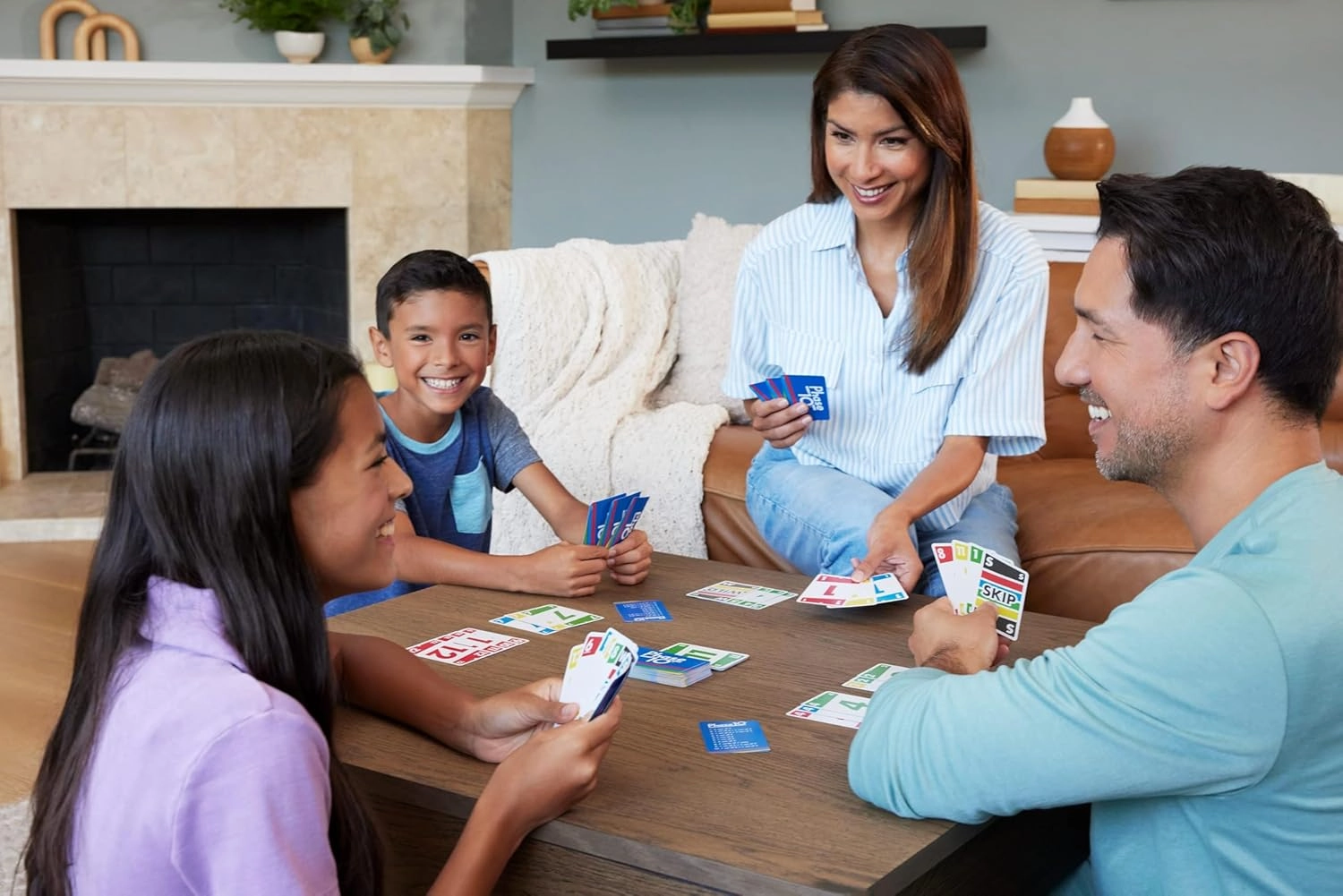 Mattel Games Uno Phase 10 Family & Friends Card Game for Ages 7 