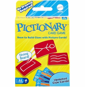 MATTEL PICTIONARY CARD GAME