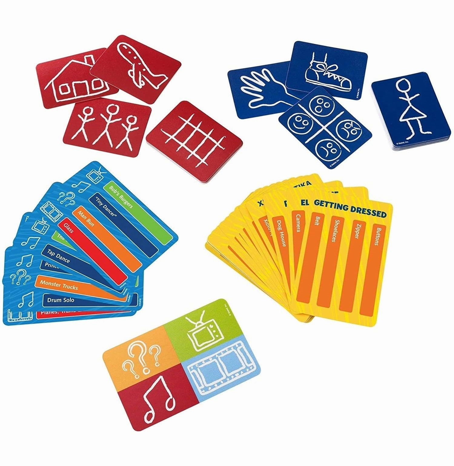 MATTEL PICTIONARY CARD GAME