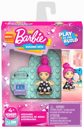 MEGA Barbie Building Sets Designer