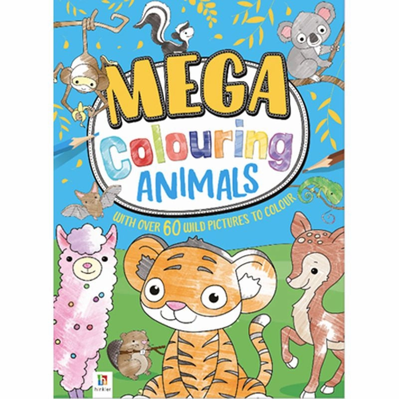MEGA Colouring Book Baby Animals