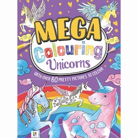 MEGA Colouring Book Unicorns