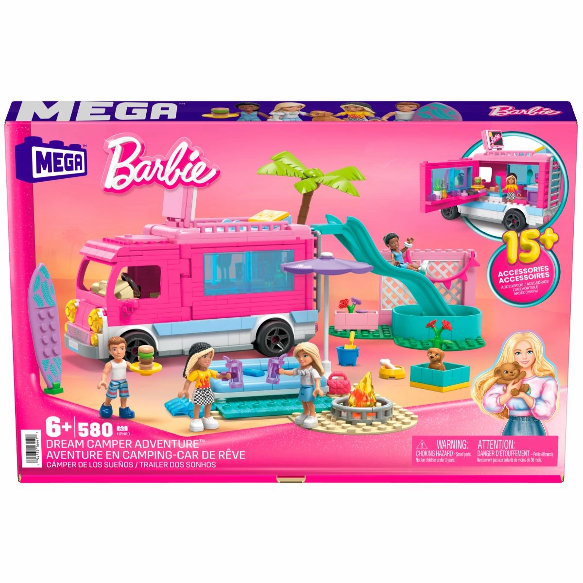 MEGA Construx Barbie The Movie Dream Camper Adventure