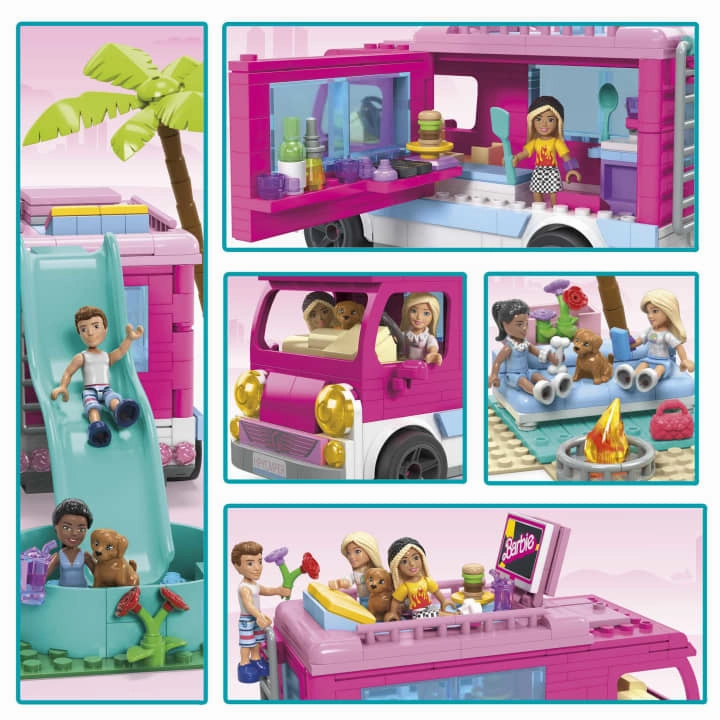 MEGA Construx Barbie The Movie Dream Camper Adventure