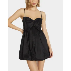 Megan Bow Dress Black Betsey Johnson Jewelry