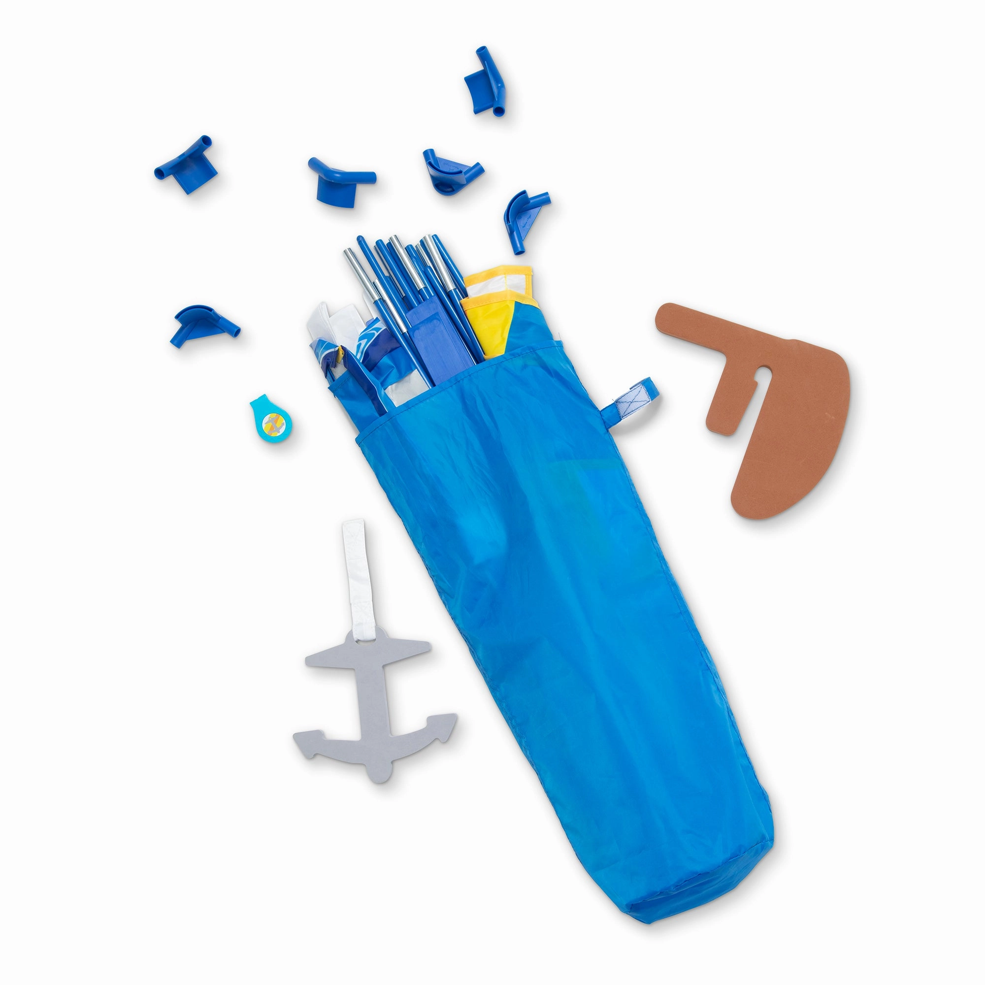 Melissa & Doug Let's Explore Sailboat Play Set - Interactive Pretend Play