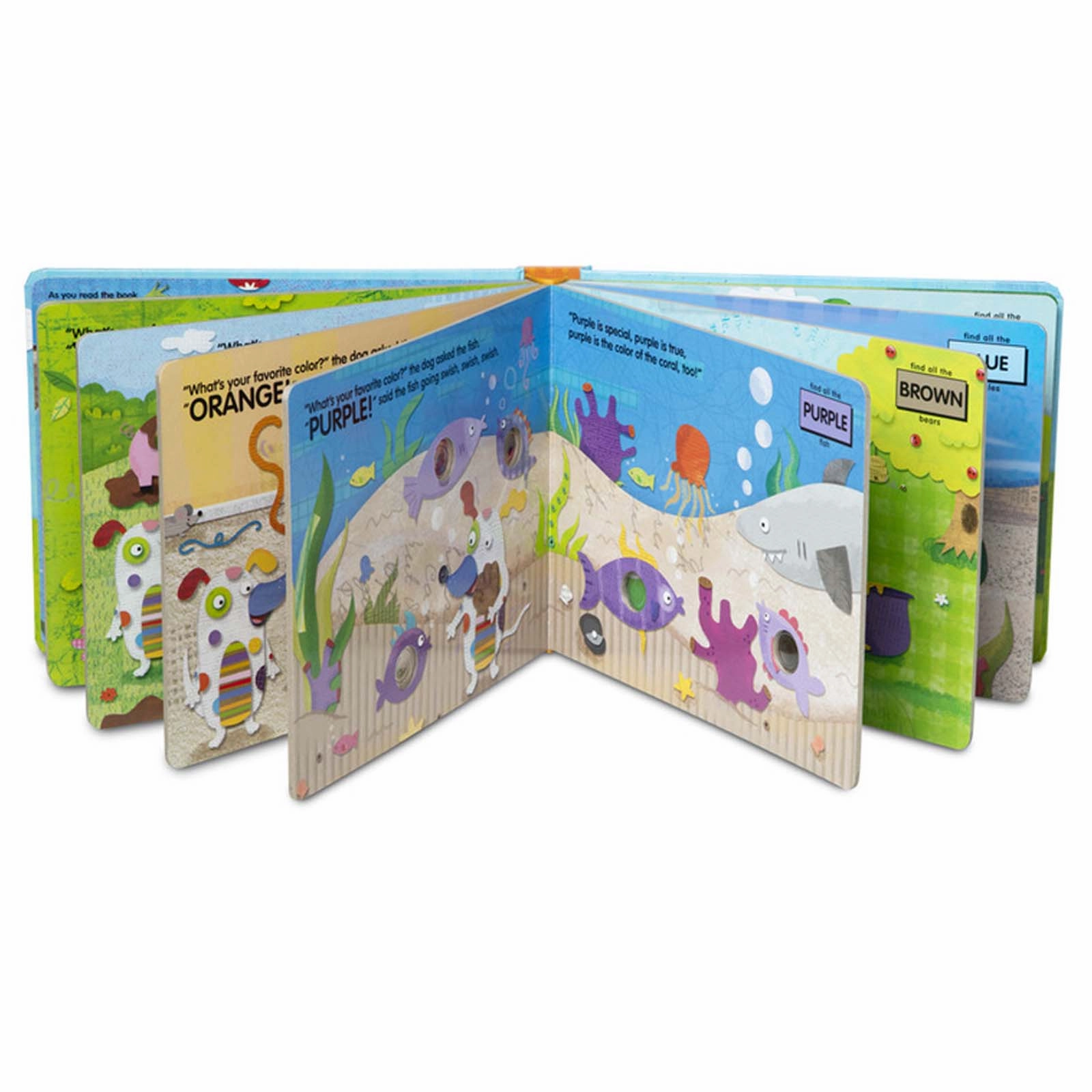 Melissa & Doug Poke-A-Dot! - What's Your Favorite Color? - Interactive Board Book