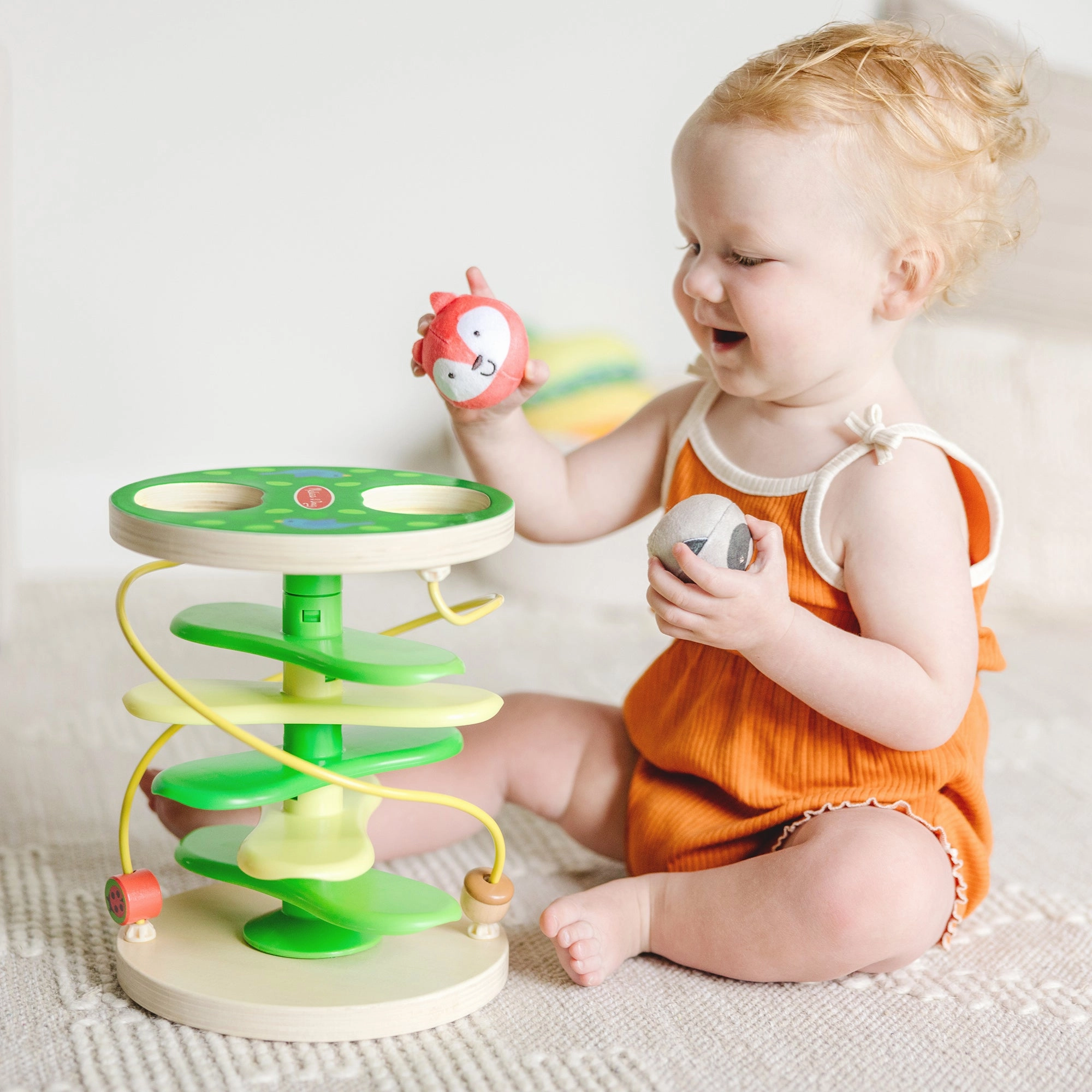 Melissa & Doug Rollables Tumble Tree  Interactive Forest Adventure Playset