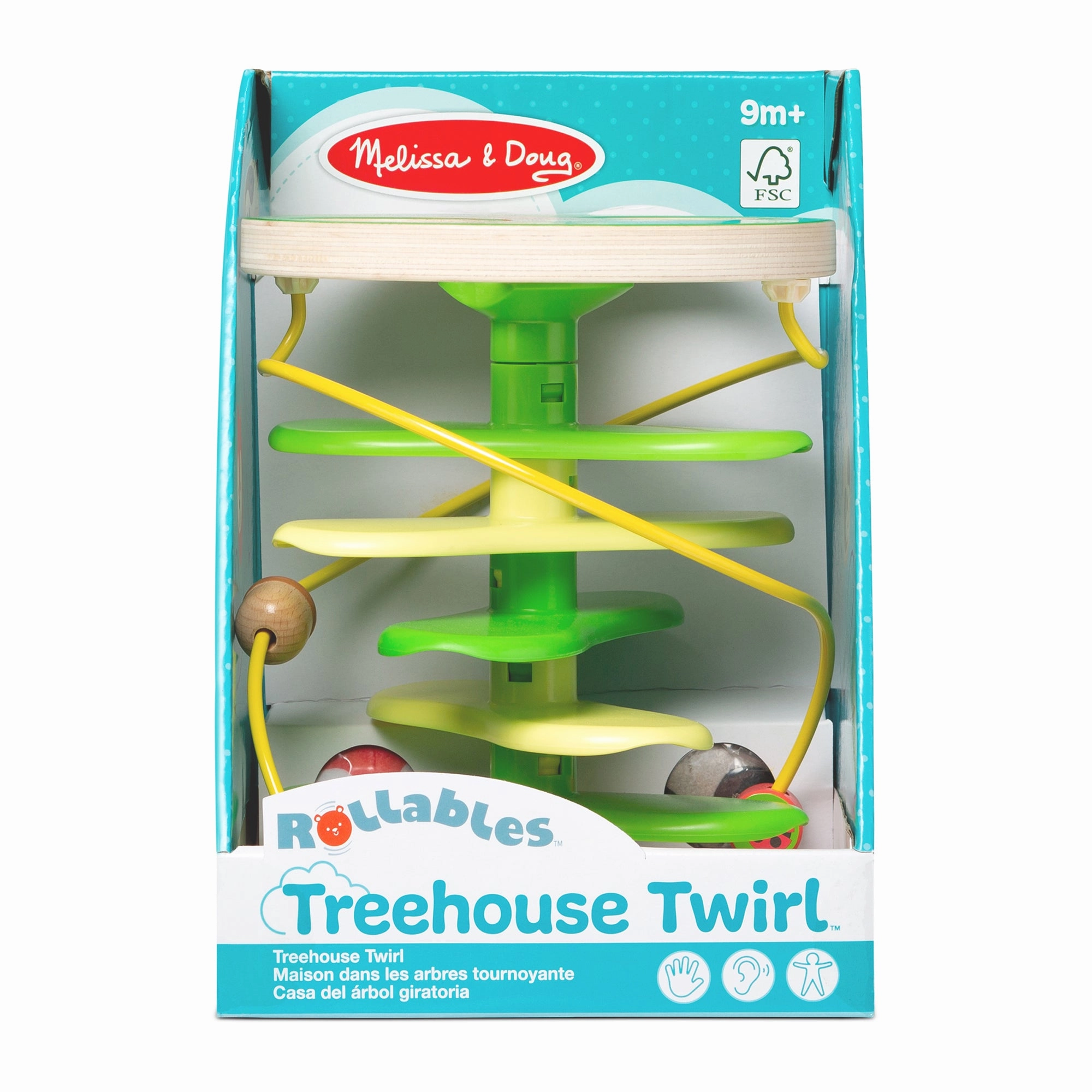 Melissa & Doug Rollables Tumble Tree  Interactive Forest Adventure Playset
