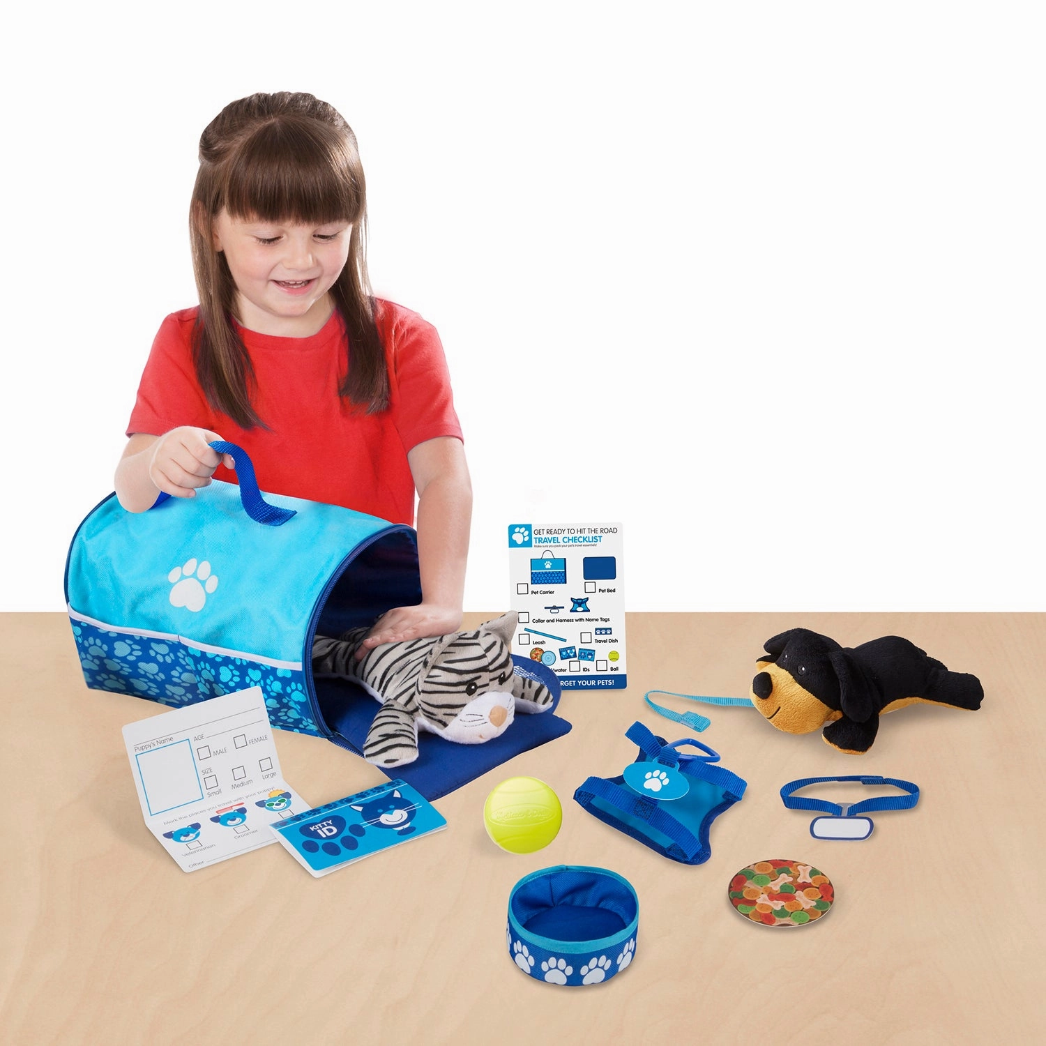 Melissa & Doug Tote & Tour Pet Travel Play Set