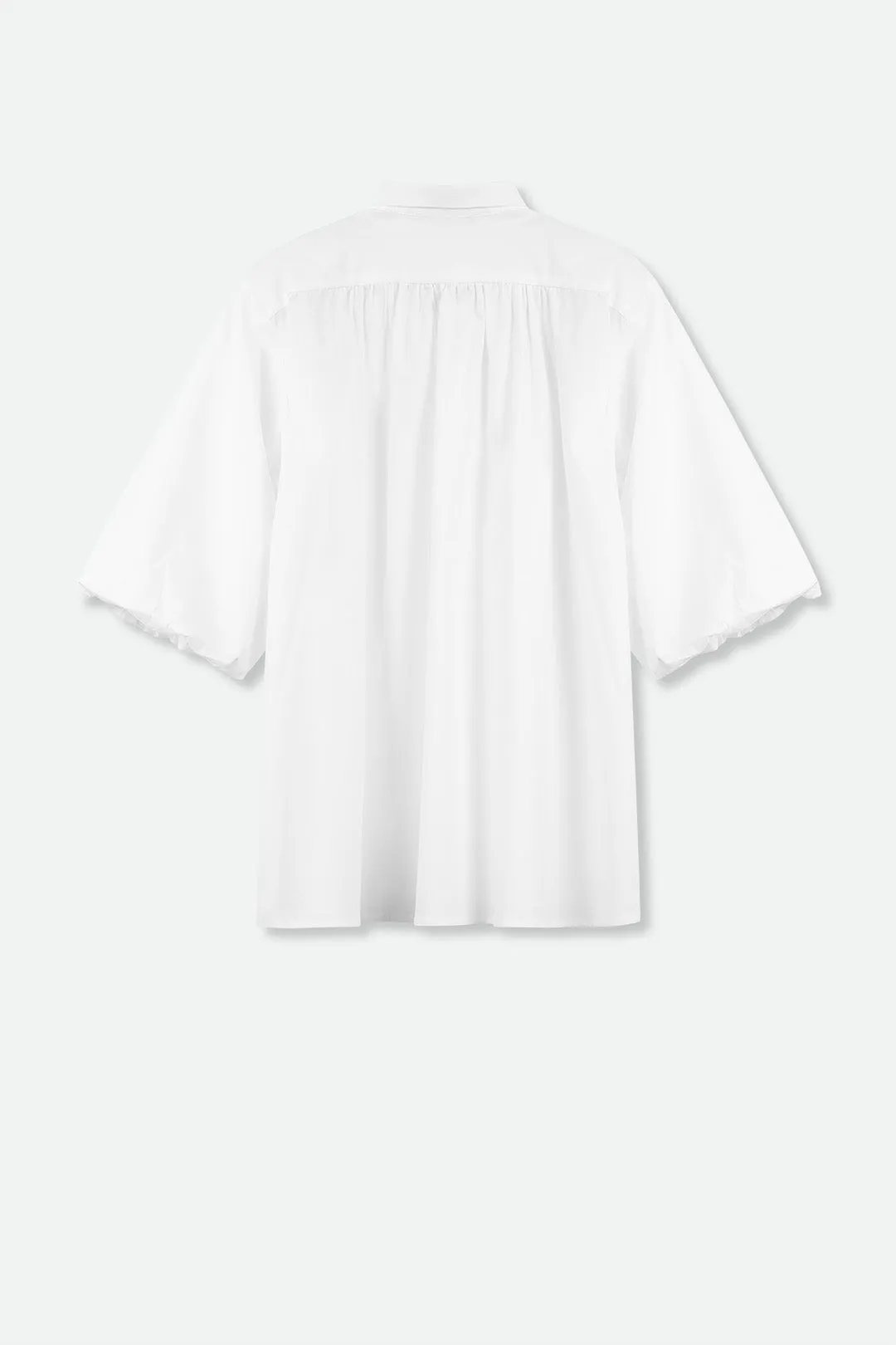 MIA SHIRT IN ITALIAN COTTON WHITE