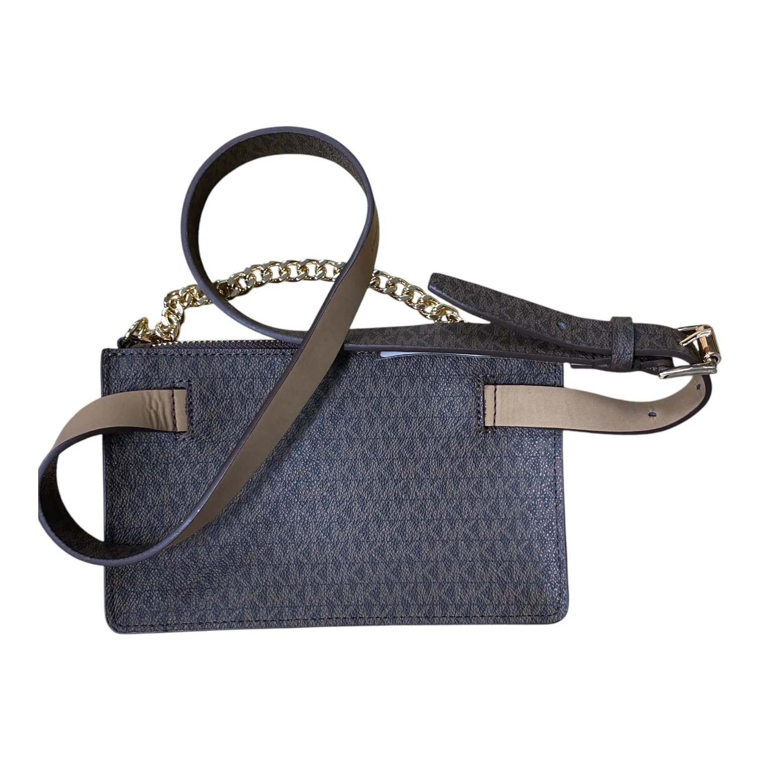Michael Kors Bags Belt Bag Designer By Michael Kors In Brown, Size:Medium