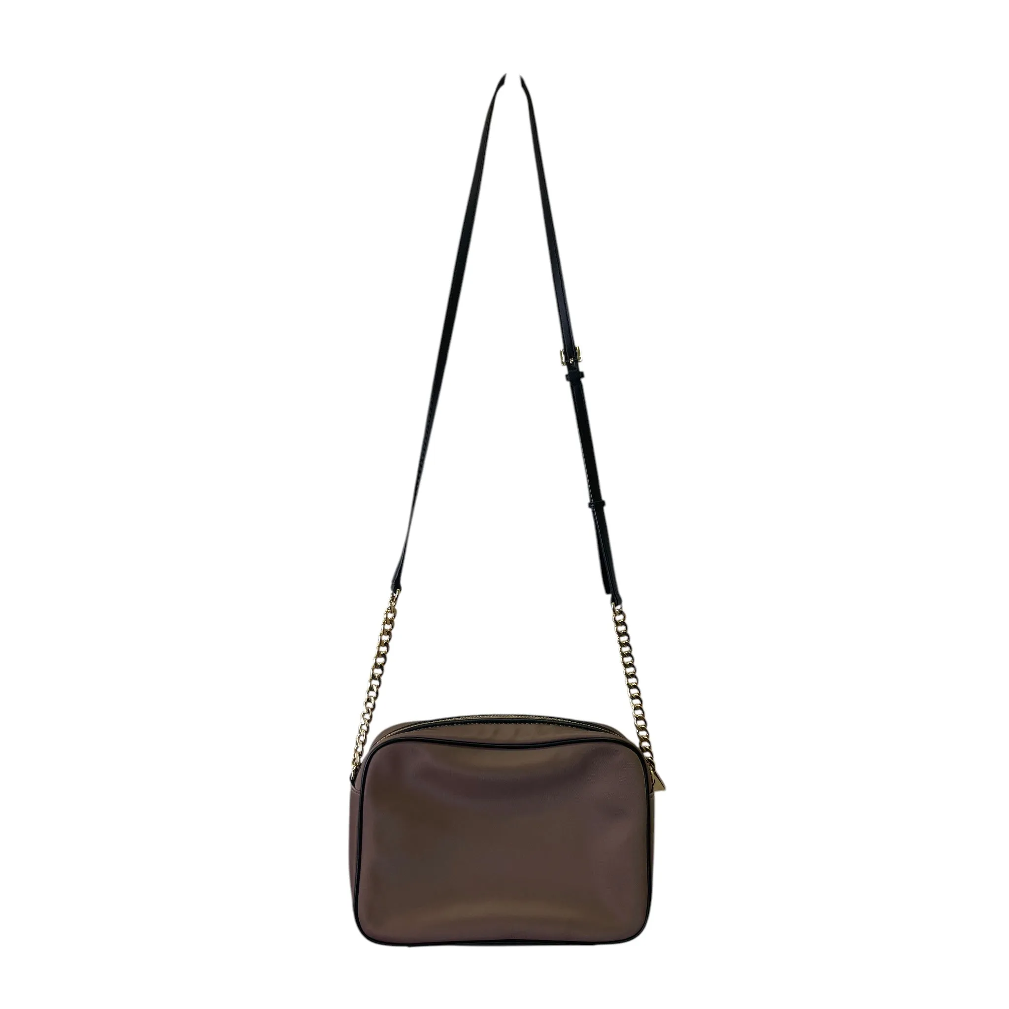 Michael Kors Bags Crossbody Designer By Michael Kors In Black & Tan, Size:Medium