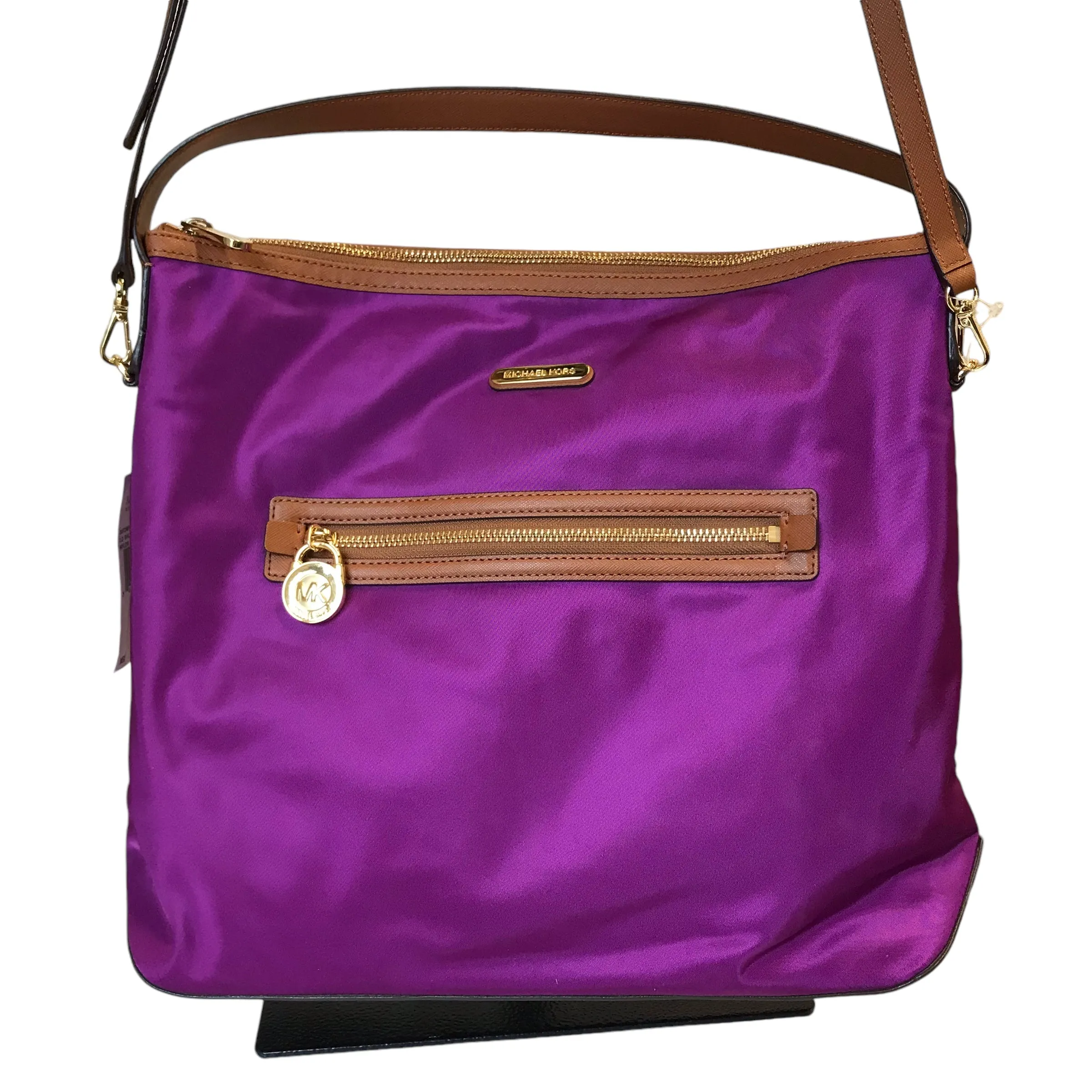 Michael Kors Bags Crossbody Designer By Michael Kors In Purple, Size:Large
