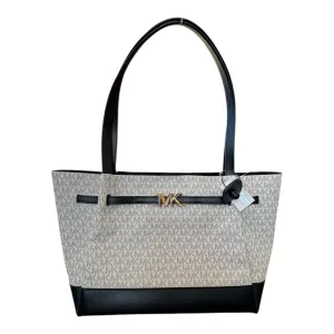 Michael Kors Bags Handbag Designer By Michael Kors In Black & White, Size:Large