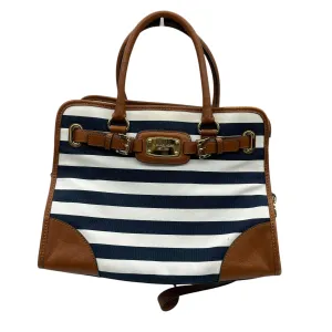 Michael Kors Bags Handbag Designer By Michael Kors In Blue & White, Size:Medium