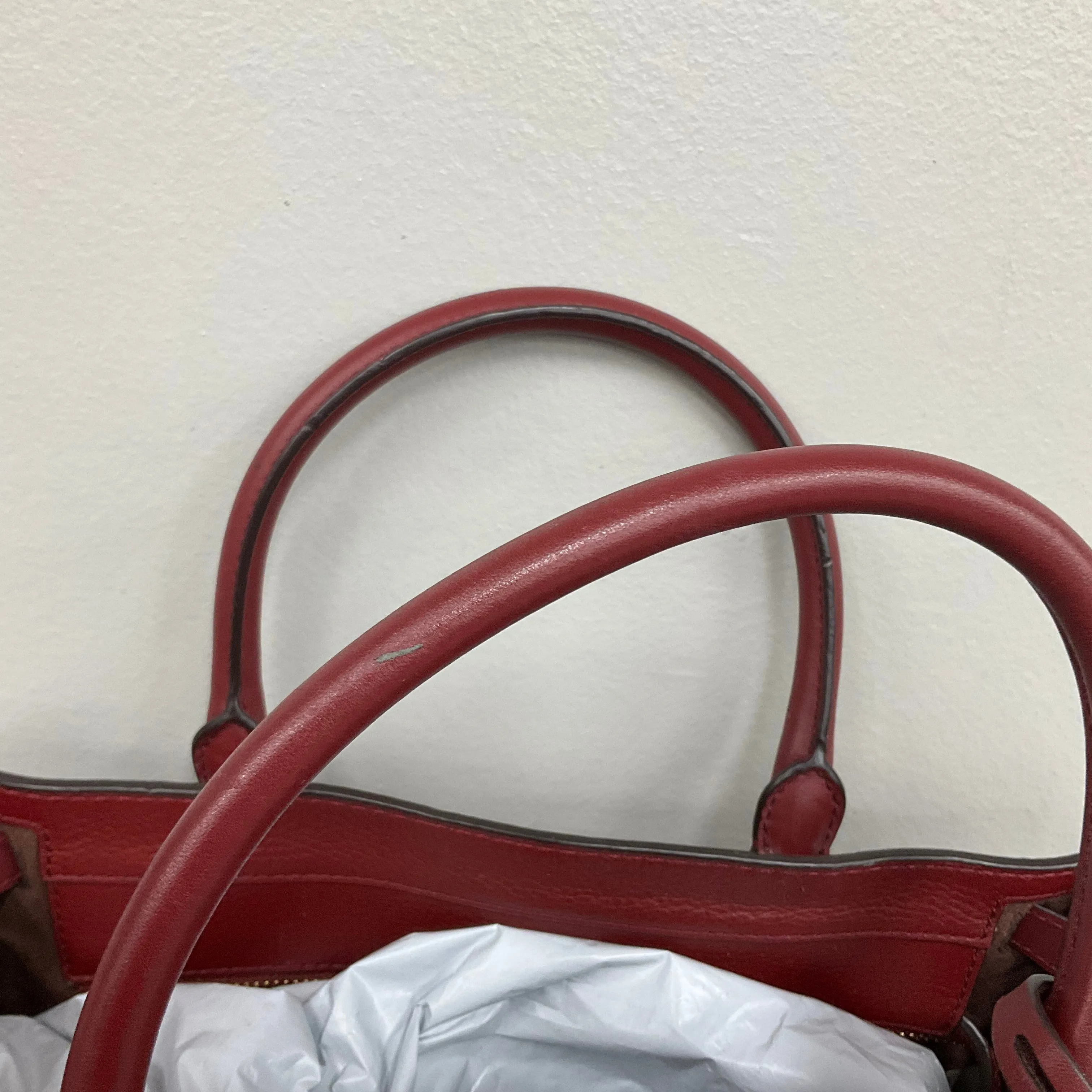 Michael Kors Bags Handbag Designer By Michael Kors In Red, Size:Medium
