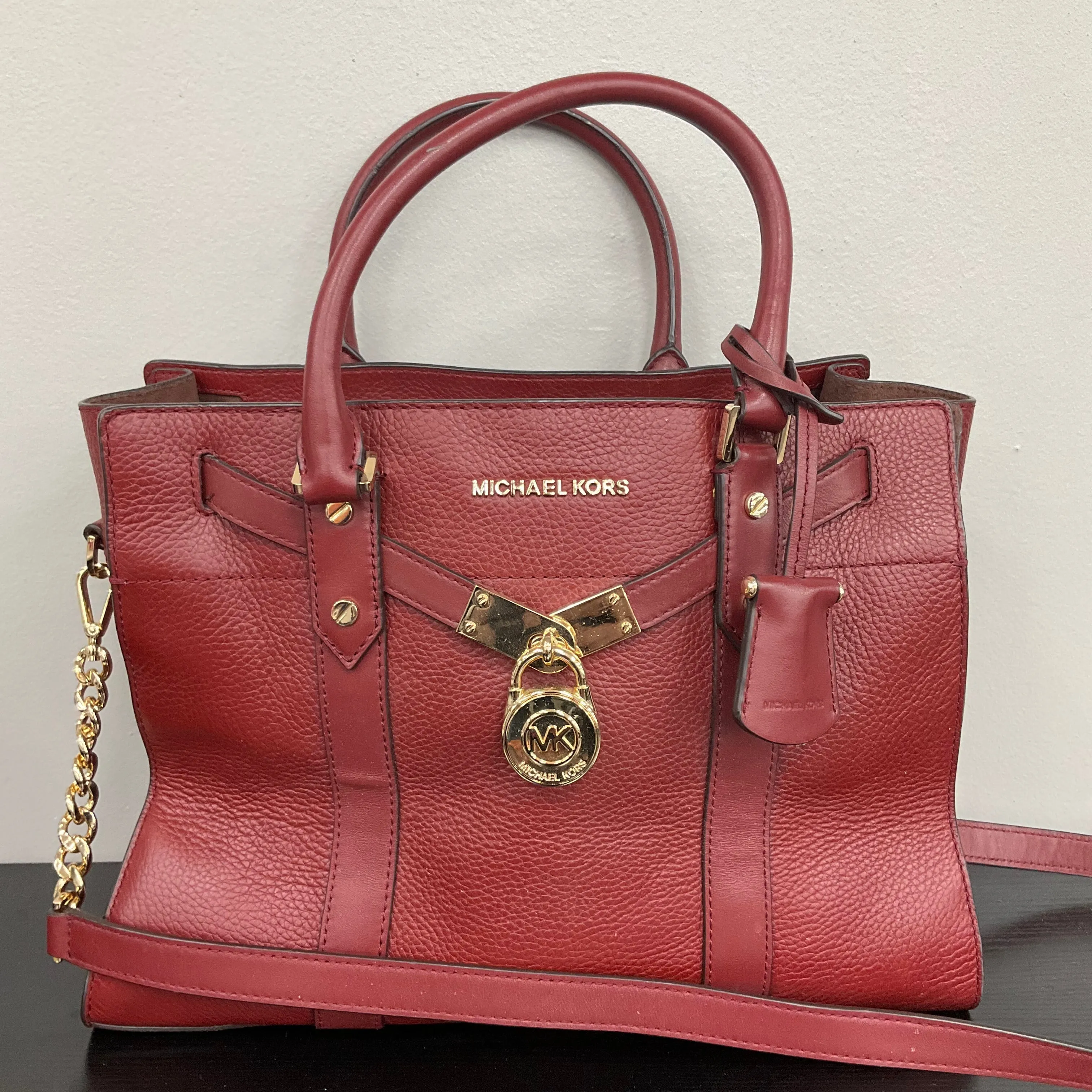 Michael Kors Bags Handbag Designer By Michael Kors In Red, Size:Medium
