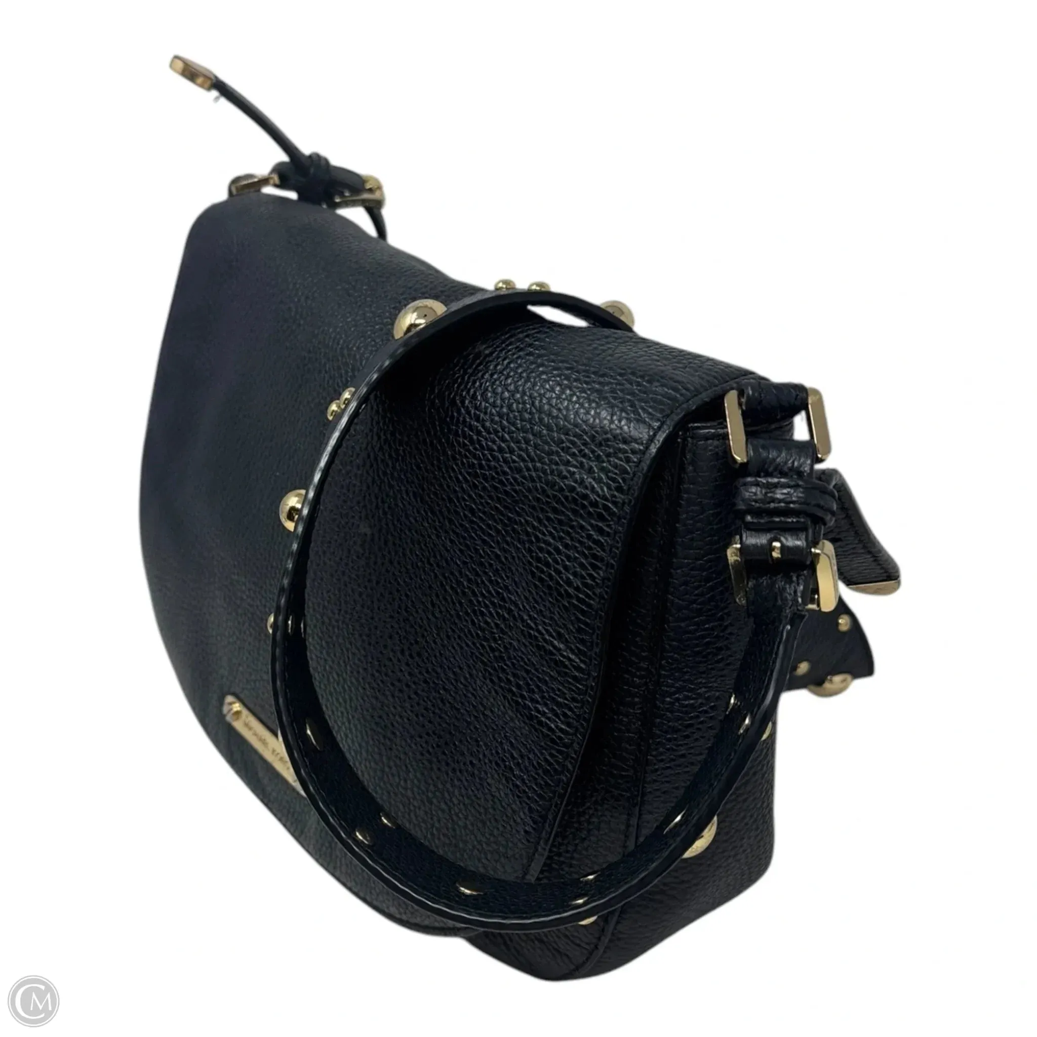 Michael Kors Bags Hayes Studded Messenger Crossbody Designer By Michael Kors, Size: Medium