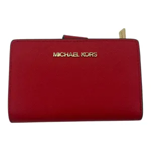Michael Kors Bags Wallet Designer By Michael Kors In Red, Size:Medium