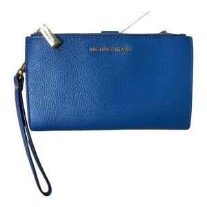Michael Kors Bags Wristlet Designer By Michael Kors In Blue, Size:Medium